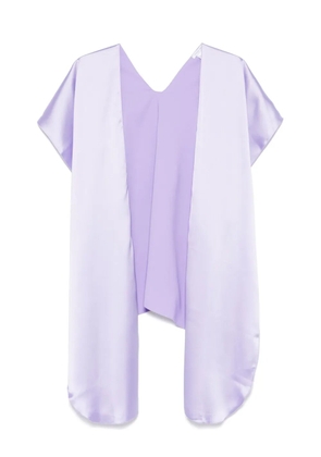 Patrizia Pepe satined stole - Purple