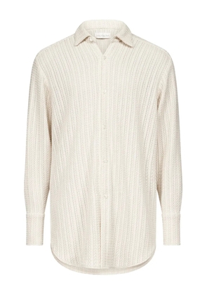 Ludovic de Saint Sernin braided shirt - Neutrals