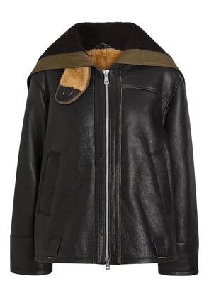 OUR LEGACY Blizzard leather jacket - Black