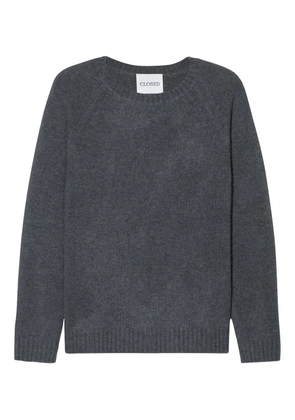 Closed raglan crew-neck sweater - Grey