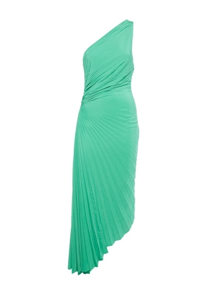 A.L.C. cut-out one-shoulder dress - Green