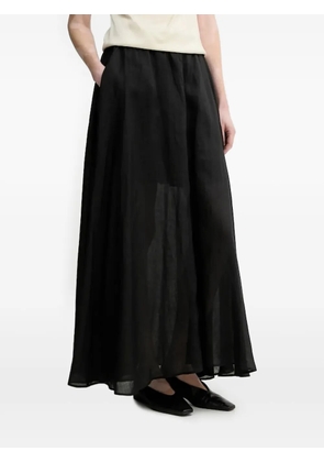 Isabelle Blanche A-line skirt - Black