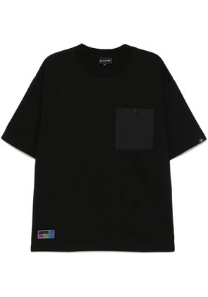 SPORT b. by agnès b. panelled pocket T-shirt - Black