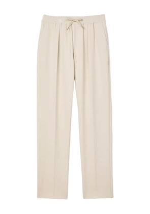 SANDRO elasticated-drawstring trousers - Neutrals