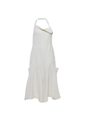 Jacquemus Pre-Owned apron adjustable dress - Neutrals