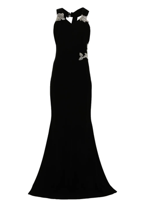 CRISTALLINI sequin-embellished maxi dress - Black