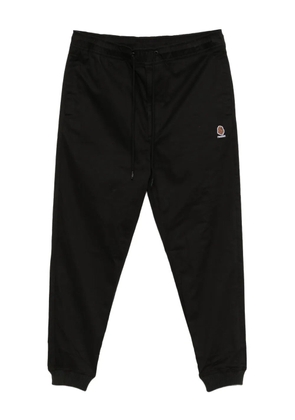 FINGERCROXX embroidered-logo trousers - Black