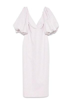 LUISA SPAGNOLI cotton midi dress - White