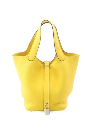 Hermès Pre-Owned 2021 PM Picotan Lock handbag - Yellow