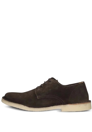 Astorflex lace-up suede derby shoes - Brown