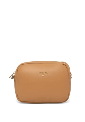 Patrizia Pepe padded cross body bag - Neutrals