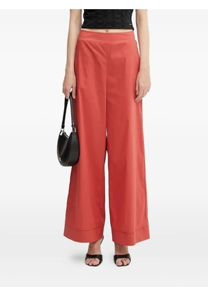 LIU JO embellished wide-leg trousers - Red