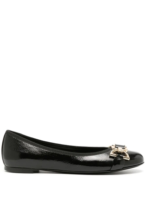 Roberto Festa Roberta patent leather ballerina shoes - Black