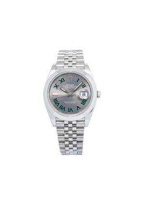 Rolex pre-owned Datejust 41mm - Silver