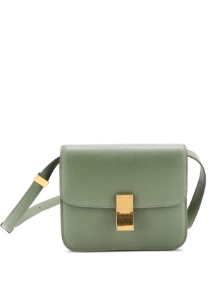 Celine Pre-Owned Classic Box Bag Grainy Leather Teen shoulder bag - Green