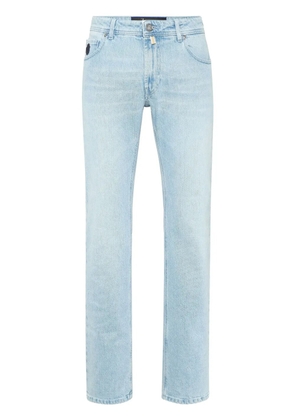 Billionaire logo-embroidered jeans - Blue