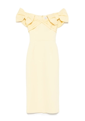 Rebecca Vallance Lulu bow dress - Yellow