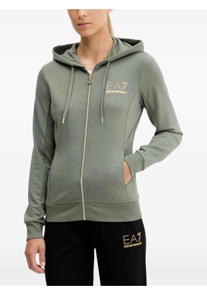 Ea7 Emporio Armani logo-detail tracksuit - Green