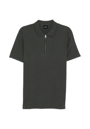 PS Paul Smith zipped polo shirt - Grey