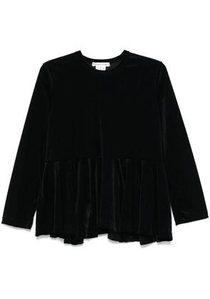 Comme Des Garçons Comme Des Garçons peplum top - Black
