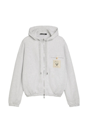 Jacquemus Torneo label hoodie - Grey