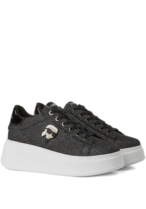 Karl Lagerfeld Ikon glitter sneakers - Grey