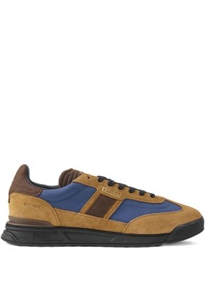 Polo Ralph Lauren panelled sneakers - Brown