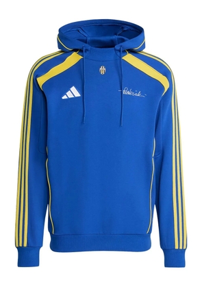 adidas three-stripe hooded sweatshirt - Blue