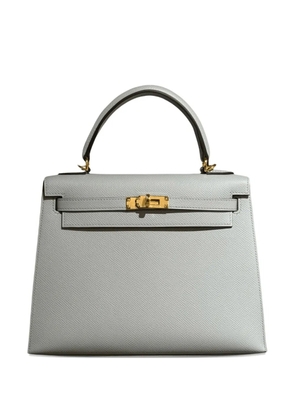 Hermès Pre-Owned 2025 25 Kelly Sellier leather tote bag - Grey