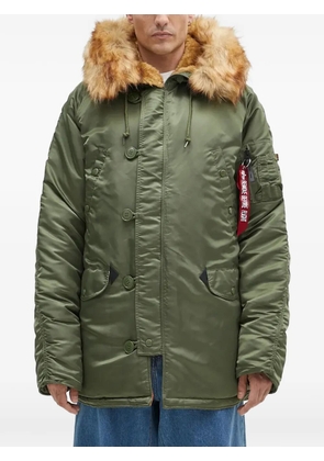 Alpha Industries hooded coat - Green