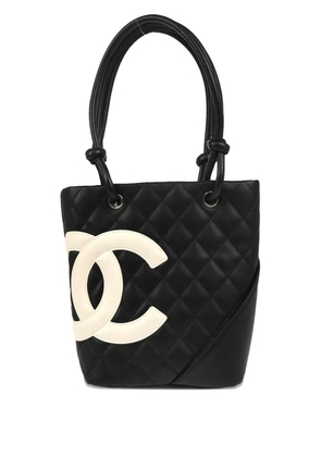 CHANEL Pre-Owned 2005 Cambon Ligne tote bag - Black