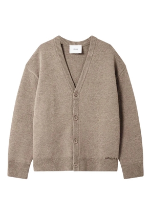 Axel Arigato button-front cardigan - Brown