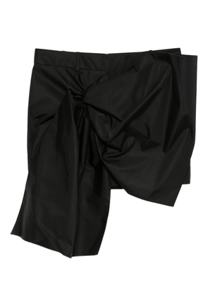 Nº21 bow-detail mini skirt - Black