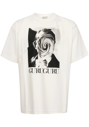 Undercover graphic-print cotton T-shirt - White