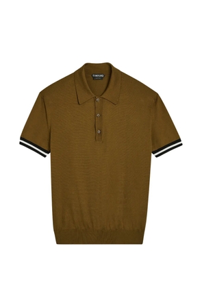 TOM FORD short-sleeve polo shirt - Green