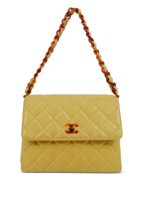 CHANEL Pre-Owned 1998 Classic Flap handbag - Yellow