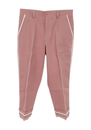 Christian Dior Pre-Owned 2010s canvas trousers - Pink
