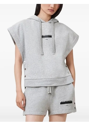 AllSaints short-sleeve hoodies - Grey