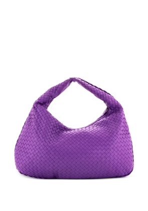 Bottega Veneta Pre-Owned Veneta Intrecciato Nappa Large hobo bag - Purple