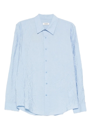 SANDRO long-sleeve shirt - Blue