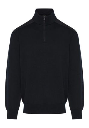 Paul & Shark half-zip sweater - Black