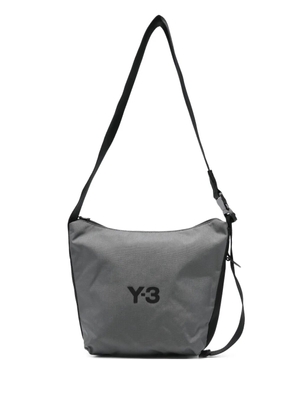 Y-3 buckle-fastening messenger bag - Grey