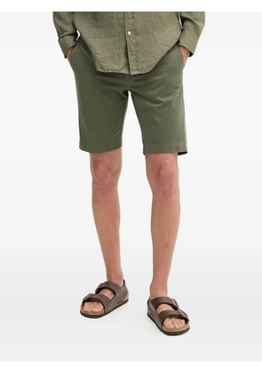 Hackett button-pockets twill shorts - Green