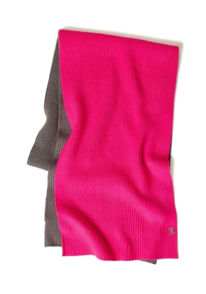 TWINSET ribbed scarf - Pink