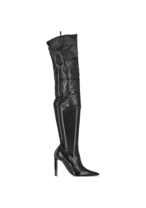 Tom Ford Vintage t screw over-the-knee boots - Black