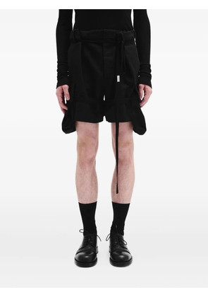 Ann Demeulemeester Tino cargo shorts - Black