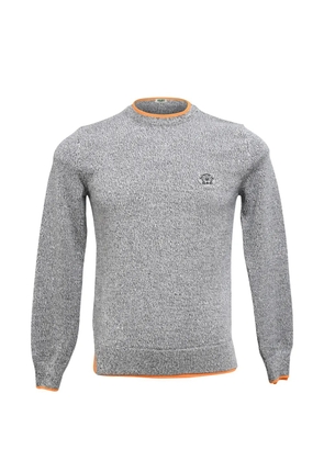 Kenzo Pre-Owned logo-patch sweater - Grey