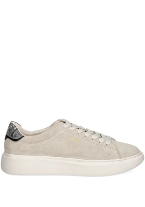 BOSS suede sneakers - Neutrals