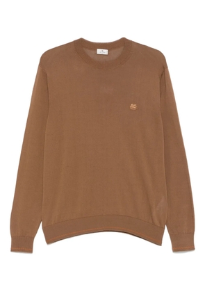 ETRO cotton T-shirt - Brown