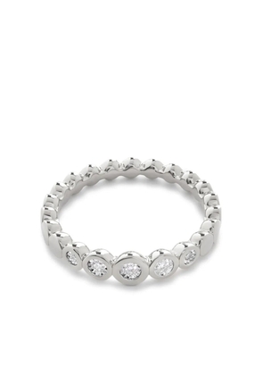 Monica Vinader Graduated half eternity ring - Silver